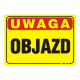Objazd na czas remontu DW 637