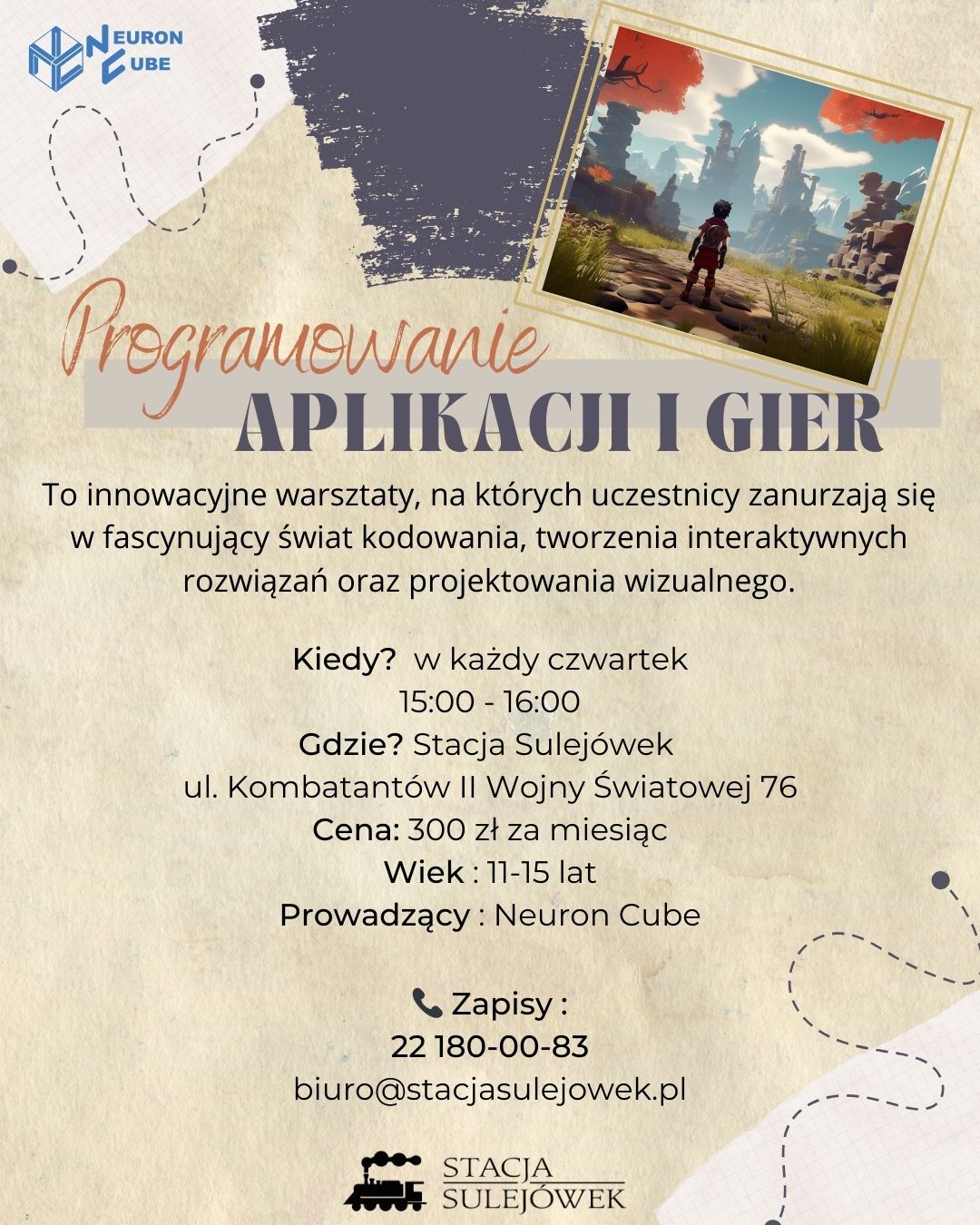 03.04.2025 godz. 15:00-16:00 Programowanie gier i aplikacji 