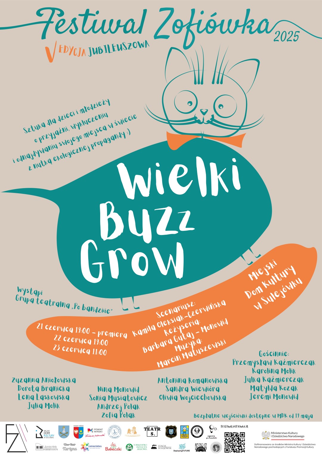 Spektakl "Wielki Buzz Grow" - Festiwal Zofiówka