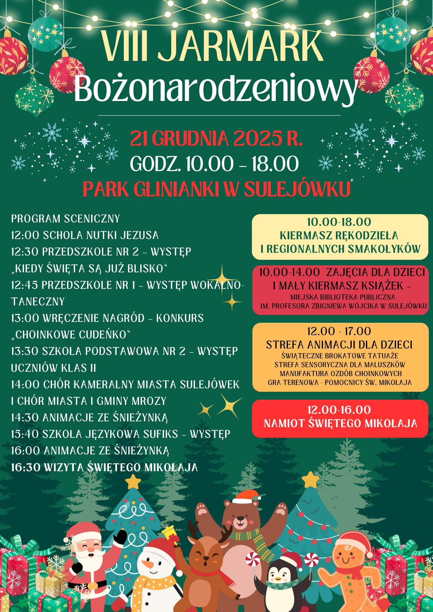 VIII Jarmark Bożonarodzeniowy w Sulejówku