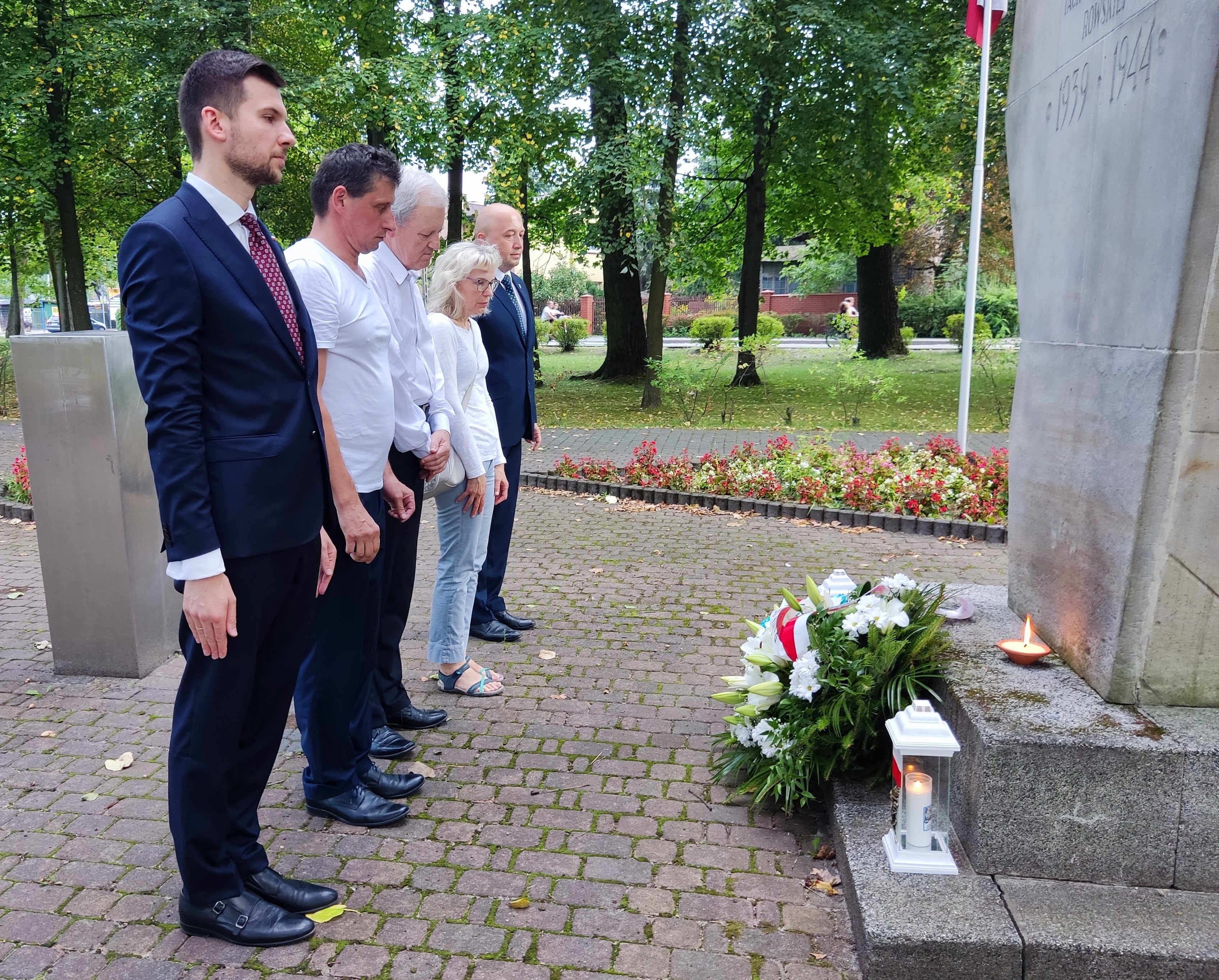 Upamiętnienie 81. rocznicy zagłady żydowskich mieszkańców gminy Sulejówek