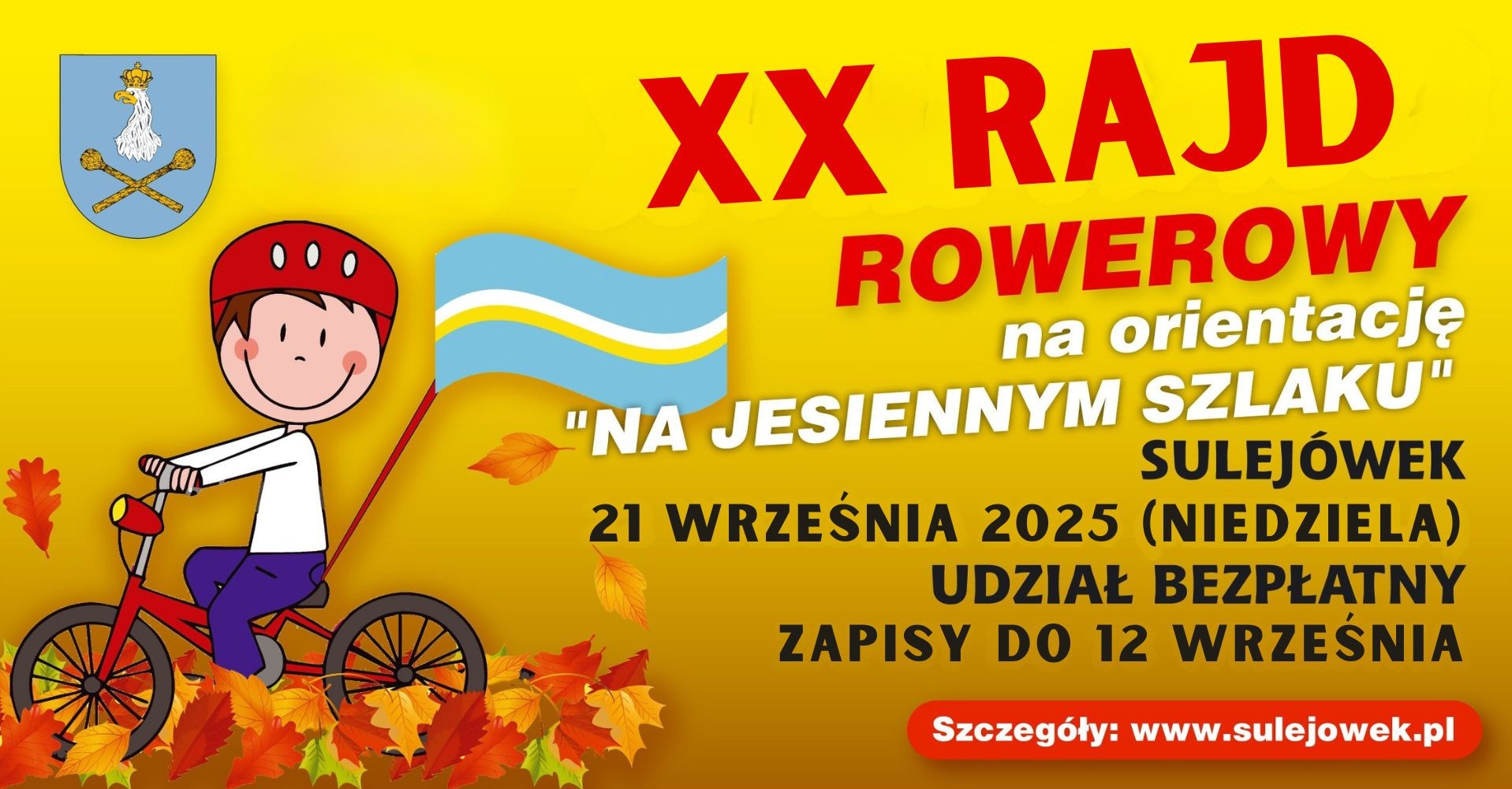 XX Rajdzie Rowerowym na Orientację „Na jesiennym szlaku”!