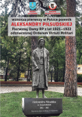 OFIARNOŚCIĄ OBYWATELSKĄ WZNIEŚMY POMNIK ALEKSANDRY PIŁSUDSKIEJ